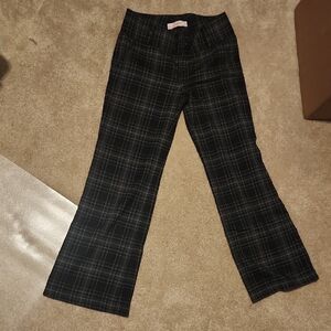 Plaid Junior Bottoms - Black and Gray
